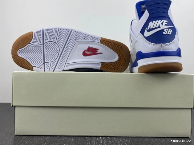MaikeSneakers SB Jordan 4 Retro Pine DR5415-140 Blue 0810